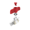 plastic solid compact ball valve pvc water